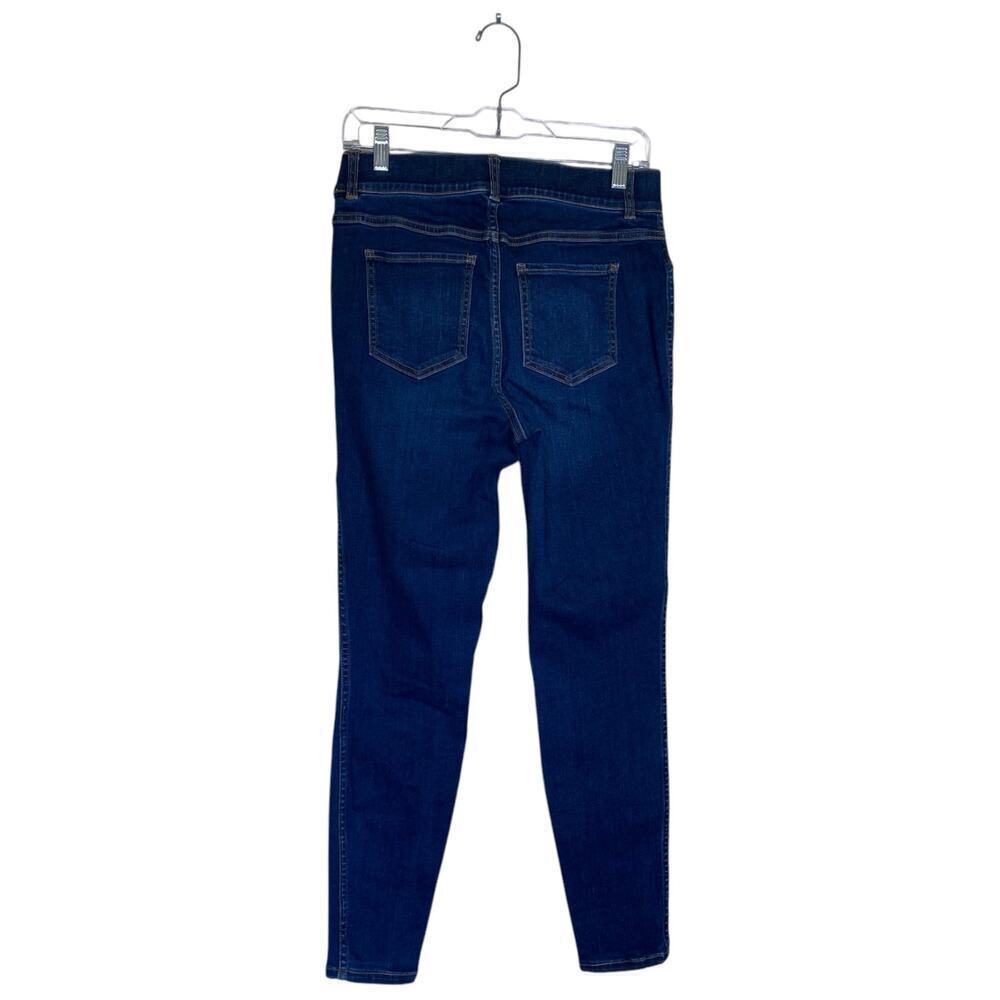 SPANX Ankle Skinny Jeans Blue Wash Size Medium 20342R Shaping - Picture 3 of 8